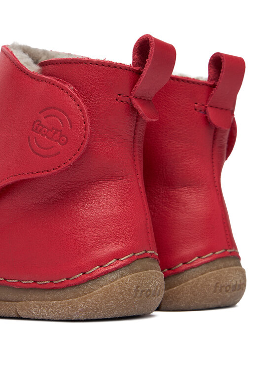 Froddo Kozačky Froddo Paix Up Winter Boots G2160082-4 S Červená