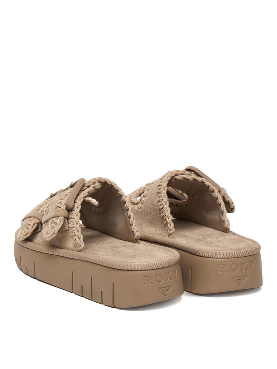 Roxy Шльопанці Roxy CWBEOB-HY62277-10 Бежевий