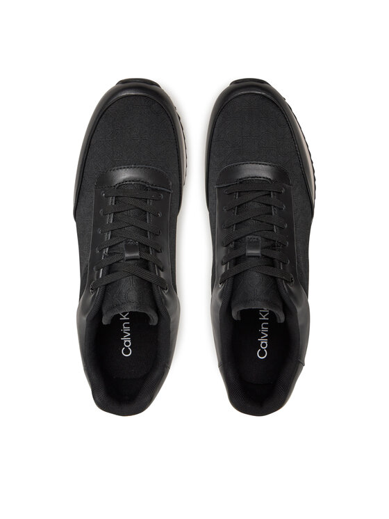 Calvin Klein Sneakersy Calvin Klein Runner Lace Up - Jacq HW0HW02413 Czarny
