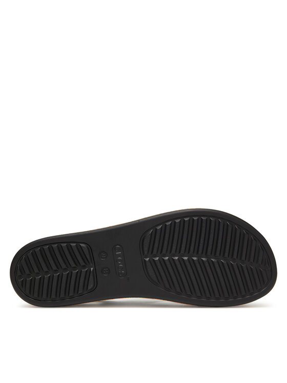 Crocs Босоніжки Crocs Brooklyn Cork Low Wedge 211144 Чорний