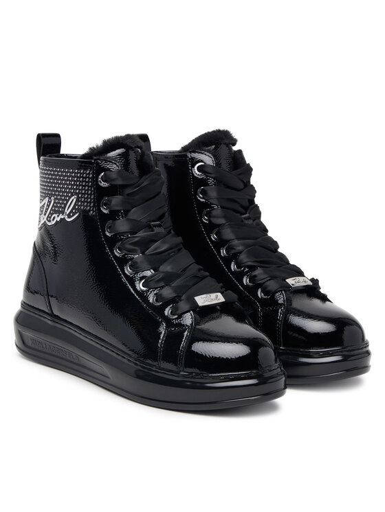 KARL LAGERFELD Ghete KARL LAGERFELD Kapri KL62558S Negru