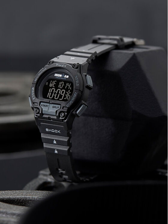Timex Часовник Timex Ironman Shock TW5M64800 Черен