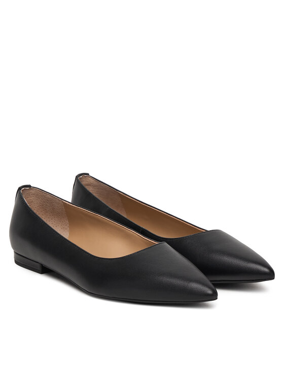 LAUREN RALPH LAUREN Baleriny LAUREN RALPH LAUREN Londyn 802P09039001 Czarny