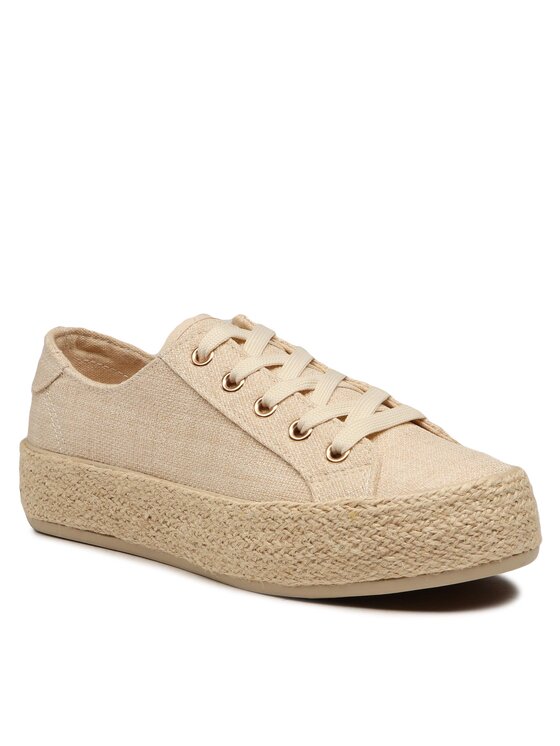 DeeZee Espadrilės DeeZee WSK1576-01 Smėlio