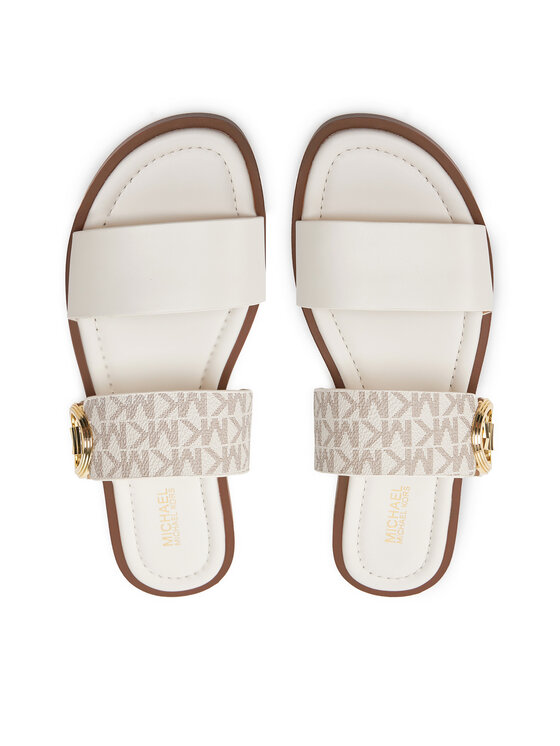 MICHAEL Michael Kors Шльопанці MICHAEL Michael Kors Vera Sandal 40S4VEFS1B Écru