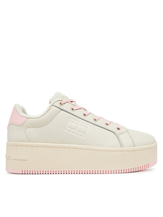 Tommy Jeans Sneakersy Tommy Jeans Tjw Flatform Ess EN0EN02518 Różowy