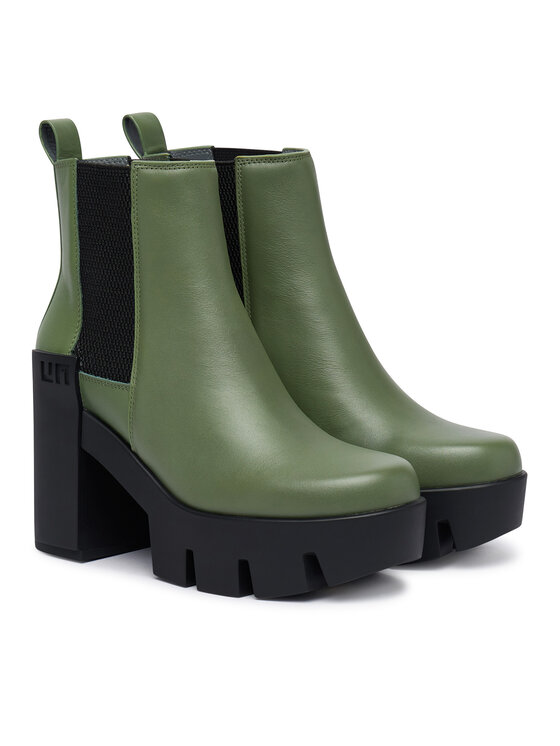 United Nude Ботильйони United Nude Grip Chelsea Mid V 1103390416 Хакі