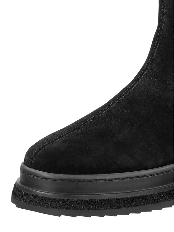 Gant Kotníková obuv s elastickým prvkem Gant 31653138 Černá