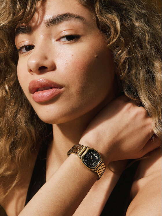 Fossil Годинник Fossil Harlow ES5433 Золотий