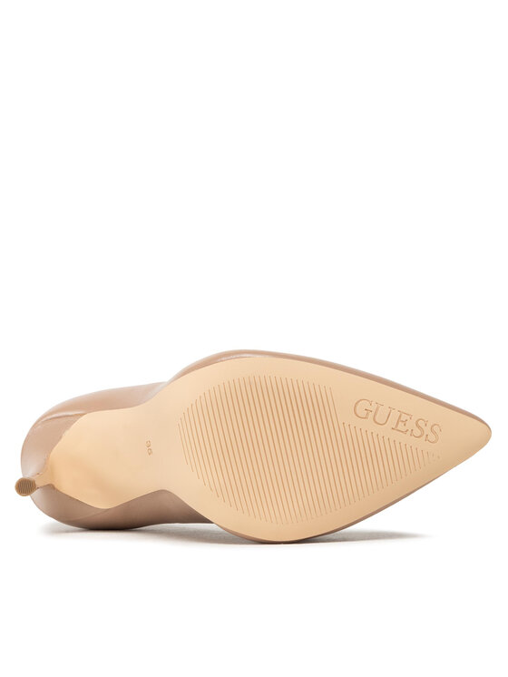 Guess Туфлі на шпильці Guess Felyx5 FL7FL5 LEA08 Бежевий
