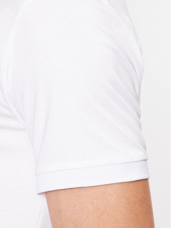 EA7 Emporio Armani EA7 Emporio Armani Поло 8NPF13 PJRGZ 1100 Білий Regular Fit