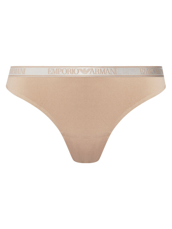 Emporio Armani Underwear Emporio Armani Underwear Conjunto de bragas brasileñas EW000404 AF19028 M1186 Marrón