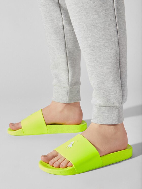 Polo Ralph Lauren Шльопанці Polo Ralph Lauren Polo Slide 809892945002 Жовтий