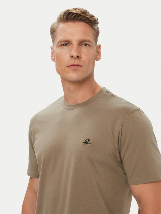C.P. Company C.P. Company Camiseta 21CMTS726A005100W Beis Regular Fit