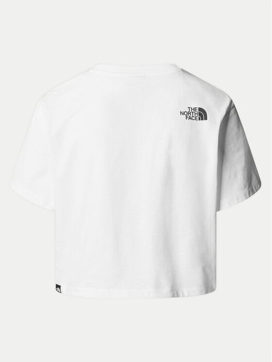 The North Face The North Face T-shirt Simple Dome NF0A87U4 Bianco Relaxed Fit