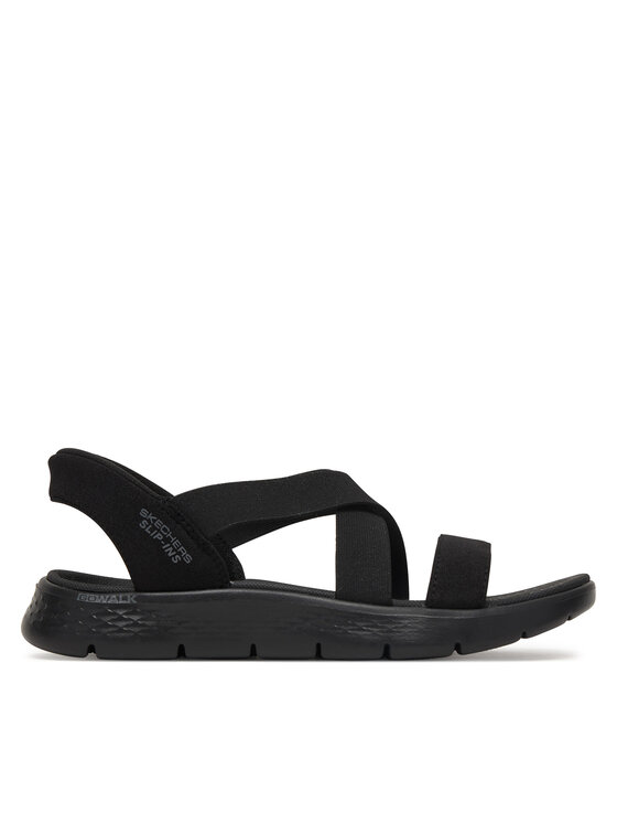 Skechers Босоніжки Skechers Go Walk Flex Sandal - Glimmer 141489/BBK Чорний
