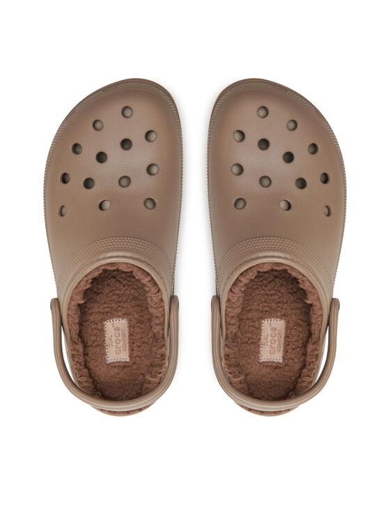 Crocs Шльопанці Crocs Classic Platform Lined Clog W 207938 Коричневий
