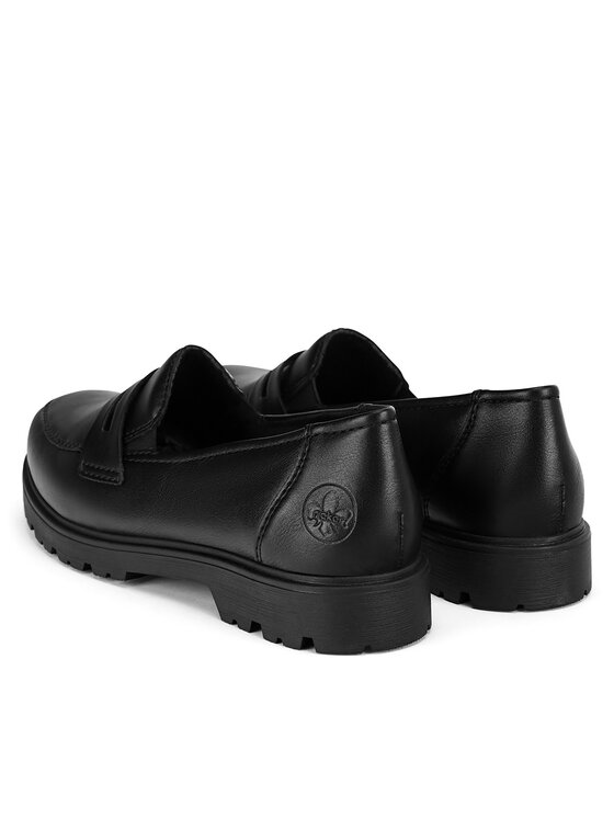 Rieker Mokasíny Rieker 45560-02 Černá