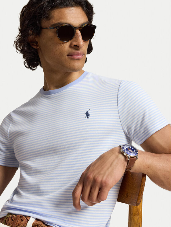 Polo Ralph Lauren Polo Ralph Lauren Camiseta 710944811501 Azul claro Regular Fit