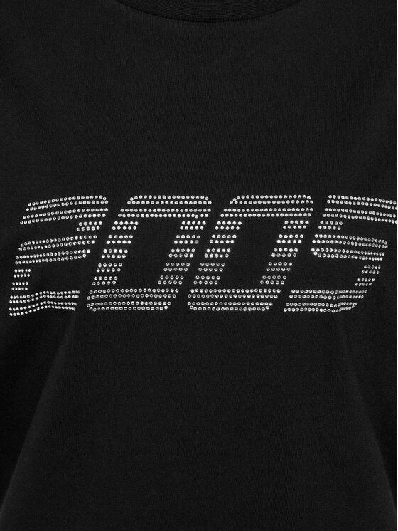 2005 2005 Marškinėliai Unisex Signature Tee Juoda Relaxed Fit