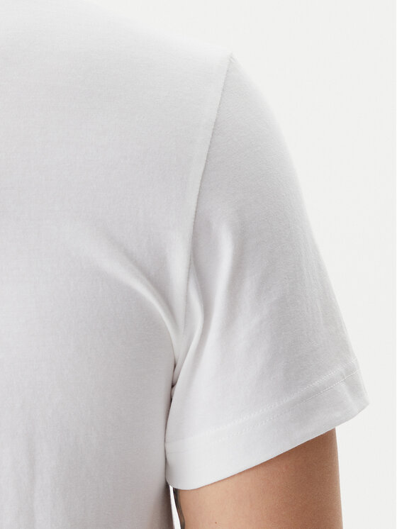 Calvin Klein Calvin Klein Camiseta Satin Bonded Logo K10K114162 Blanco Regular Fit