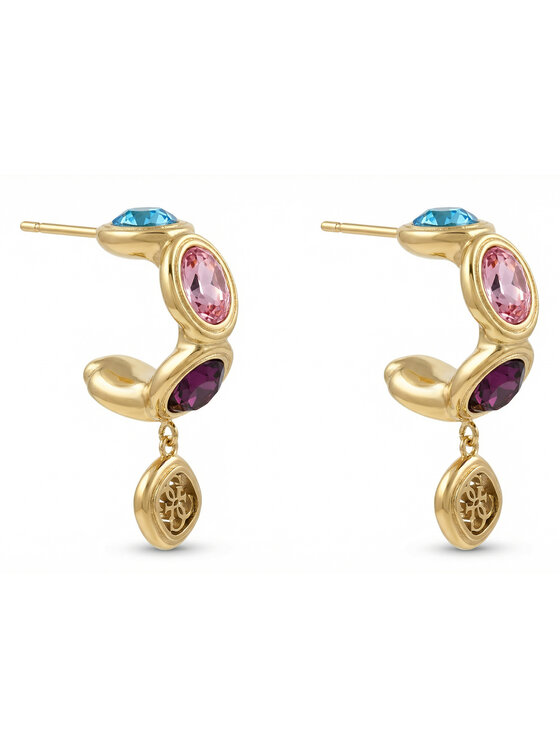 Guess Náušnice Guess JUBE05 571JW Zlatá