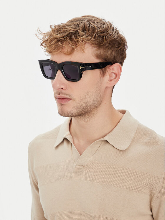 Tom Ford Sluneční brýle Tom Ford FT1154 01A Černá
