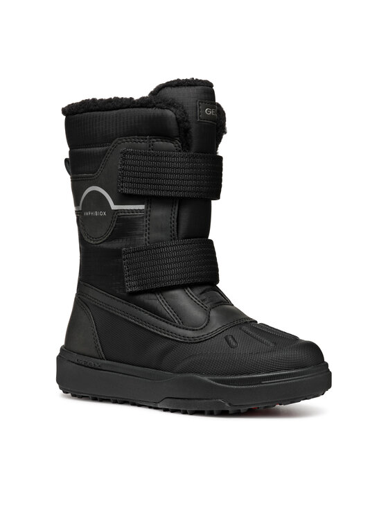 Geox Škornji za sneg Geox J Bunshee Pg Boy B A J46D8A 0MEFU C9999 M Črna