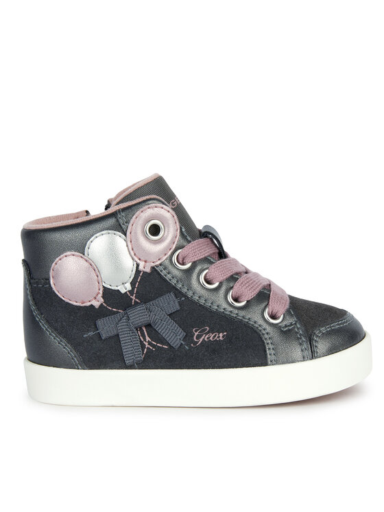 Geox Sneakersy Geox B Kilwi Girl B36D5B 022NF C1377 M Sivá