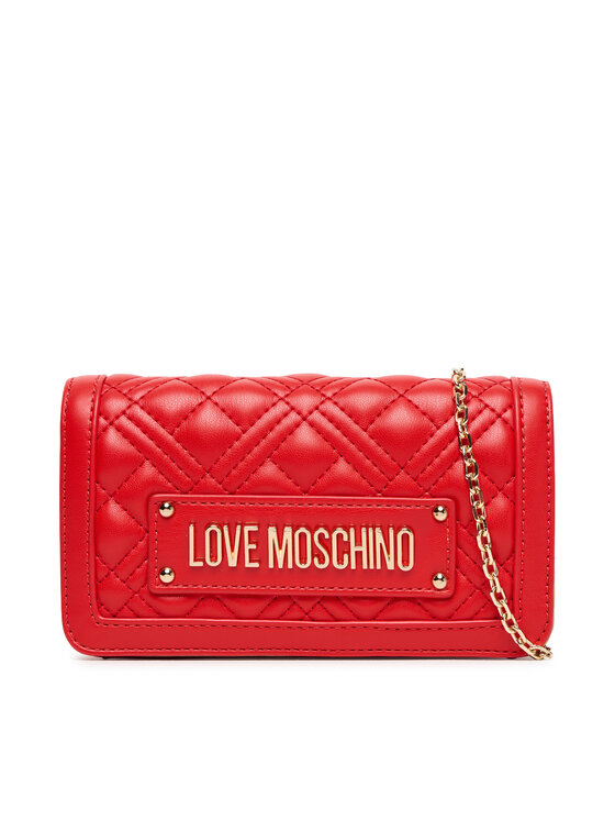LOVE MOSCHINO Ročna torba LOVE MOSCHINO JC5681PP0NLA0500 Rdeča
