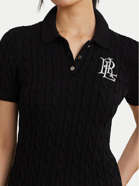 LAUREN RALPH LAUREN LAUREN RALPH LAUREN Поло 200932224003 Чорний Slim Fit