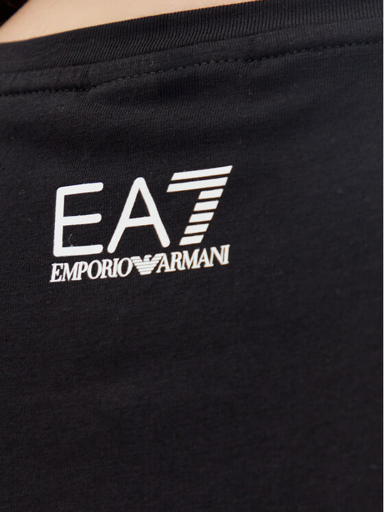 EA7 Emporio Armani EA7 Emporio Armani Футболка 7W000497 AF14880 UC001 Чорний Regular Fit