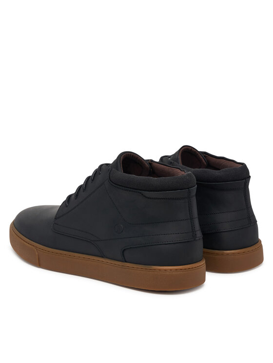 Clarks Šnurovacia obuv Clarks Lydford Mid 26320323 Čierna