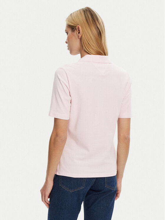 Tommy Hilfiger Tommy Hilfiger Polo 1985 WW0WW43224 Ružičasta Regular Fit