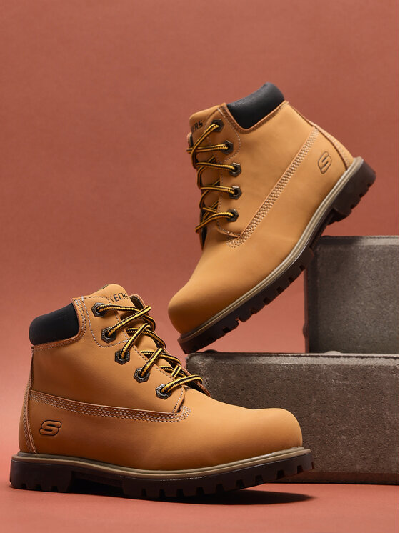 Skechers Черевики туристичні Skechers Mitigate 93163L/WTN Коричневий