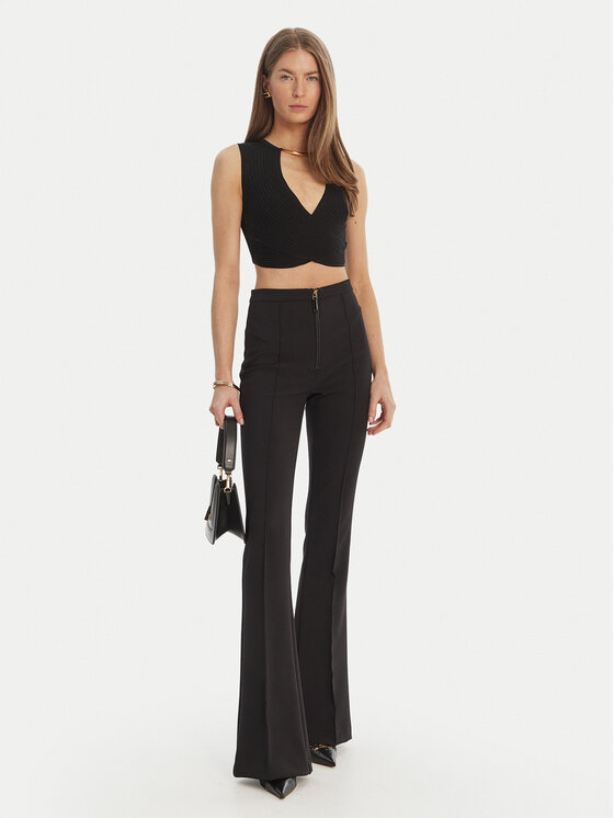 Elisabetta Franchi Elisabetta Franchi Топ TK-76S-61E2-V250 Чорний Regular Fit