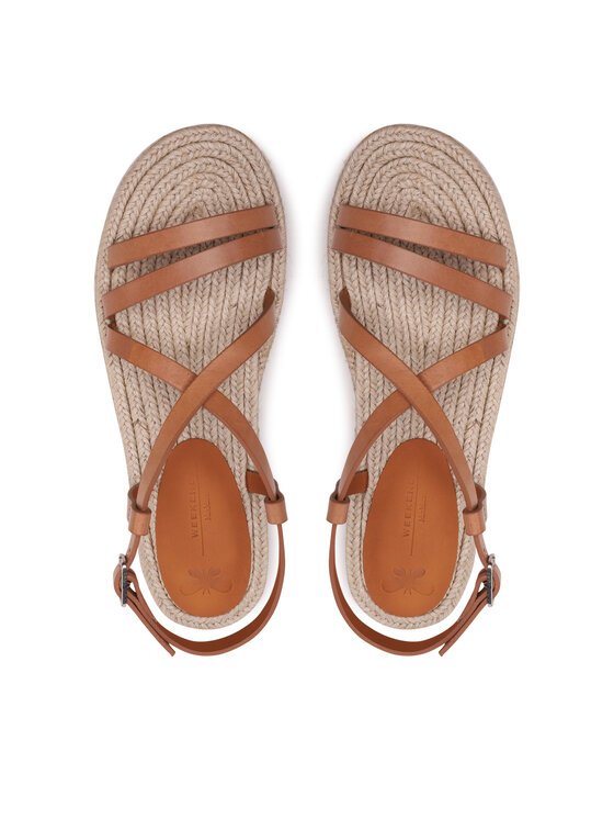 Weekend Max Mara Espadrile Weekend Max Mara Pilard 23552109346 Rjava