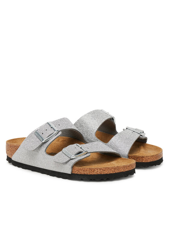 Birkenstock Natikači Birkenstock Arizona 1030127 Srebrna