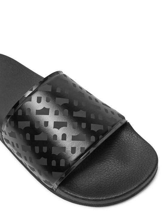 BOSS Nazouváky Boss Bay it Slid rbmn 50497833 Černá