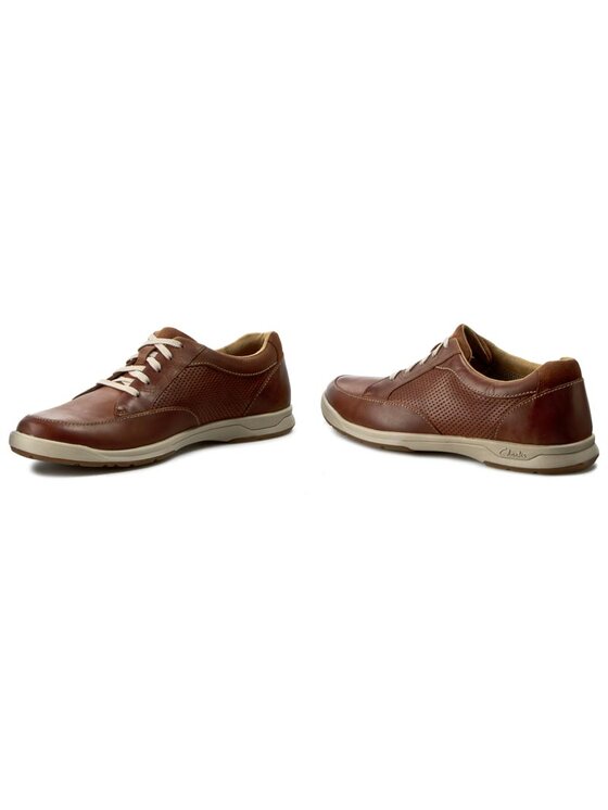 Clarks Īsi apavi Clarks Stafford Park5 203585937 Brūns