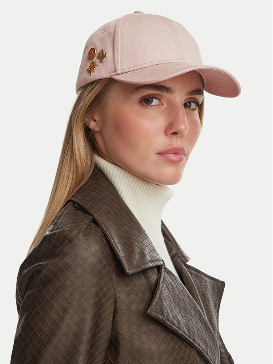 Guess Gorra con visera Guess AW5607 COT01 Rosa claro