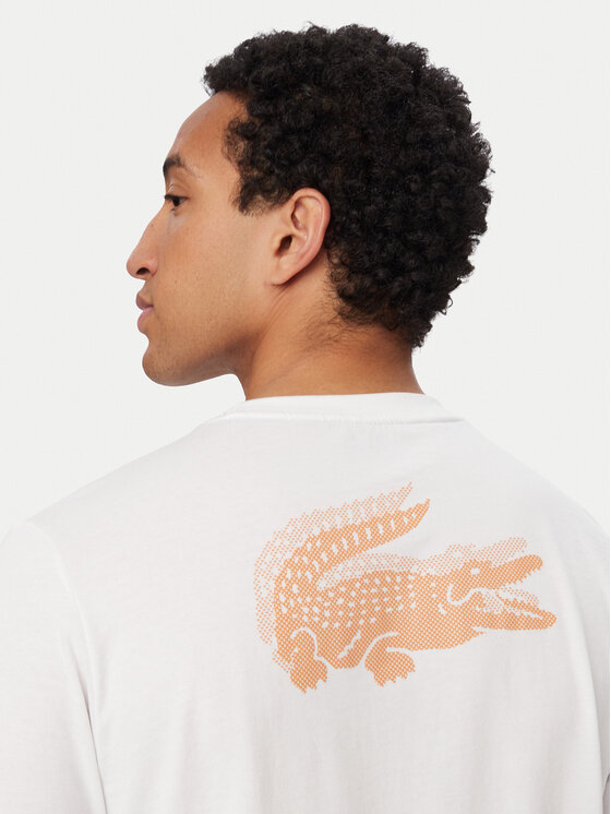 Lacoste Lacoste Camiseta TH0003 Blanco Regular Fit