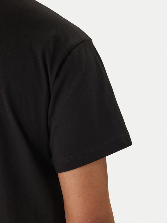 Versace Jeans Versace Jeans Camiseta 80GAHT14 Negro Regular Fit
