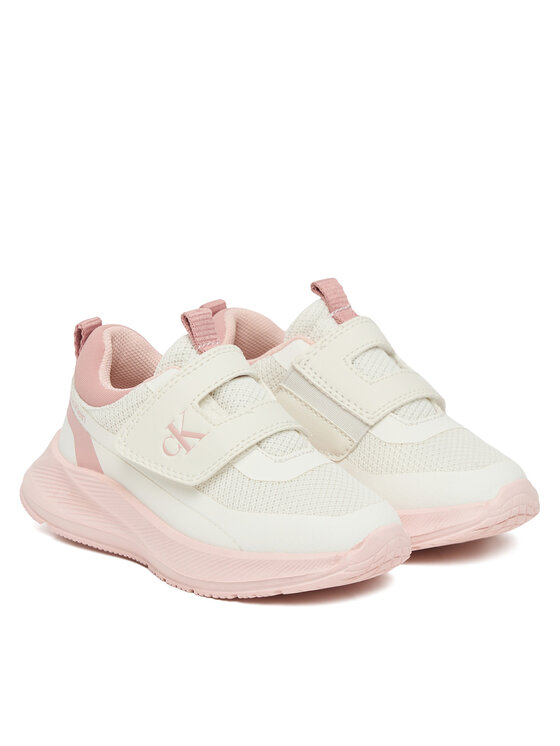 Calvin Klein Сникърси Calvin Klein Velcro V1A9-83230-1843A708 M Бял