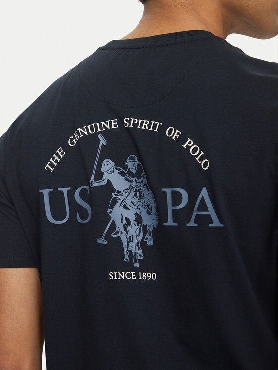 U.S. Polo Assn. U.S. Polo Assn. Футболка MUP3657 Cиній Regular Fit