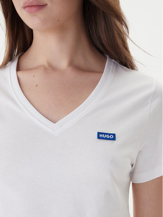 HUGO Hugo Футболка Classic 50513667 Білий Regular Fit