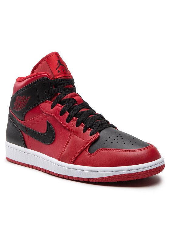 Nike Superge Nike Air Jordan 1 Mid 554724 660 Rdeča
