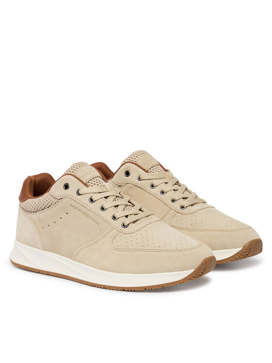 Tommy Hilfiger Sneakers Tommy Hilfiger Newport Mix FM0FM05835 Beige