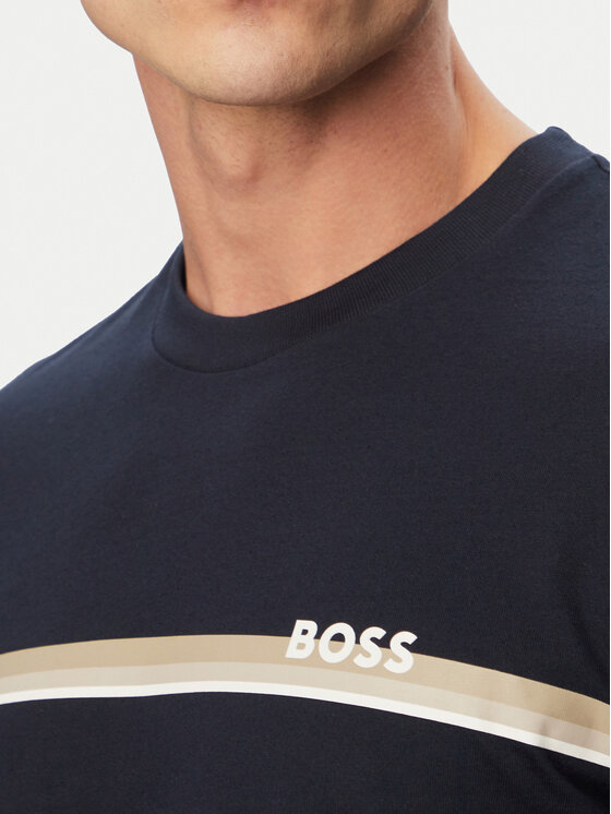 BOSS BOSS Camiseta Authentic 50561470 Azul marino Regular Fit