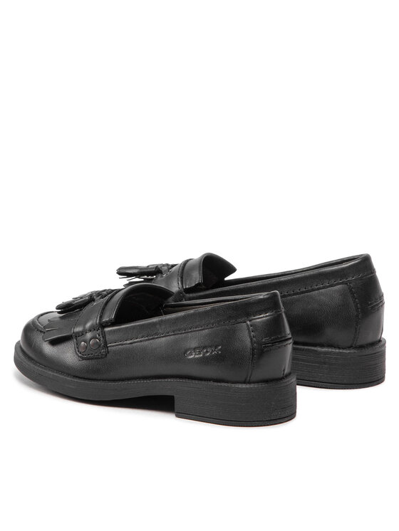 Geox Półbuty Geox J Agata A J4449A 00043 C9999 M Czarny